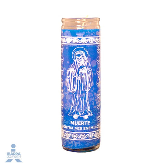 Veladora Mística Muerte Azul 105P