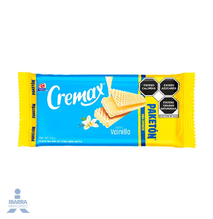 Galletas Gamesa Cremax de Nieve Vainilla 213 g
