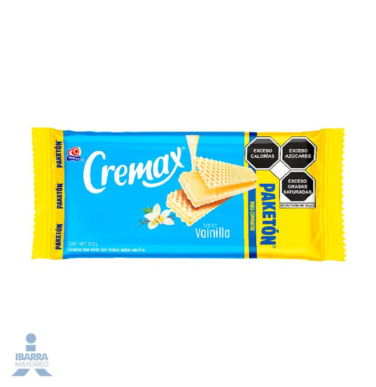 Galletas Gamesa Cremax de Nieve Vainilla 213 g