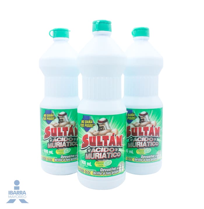 Ácido Muriático Sultán Limón 900 ml