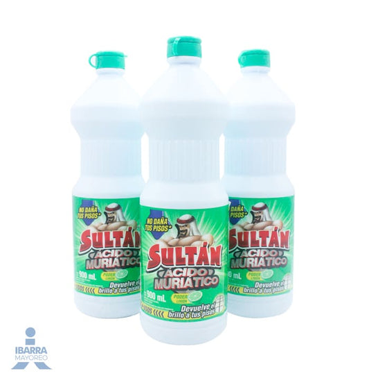 Ácido Muriático Sultán Limón 900 ml