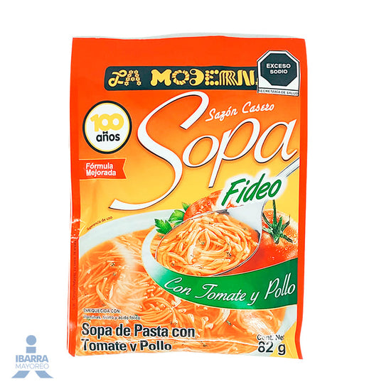 Sopa La Moderna Fideo 82 g