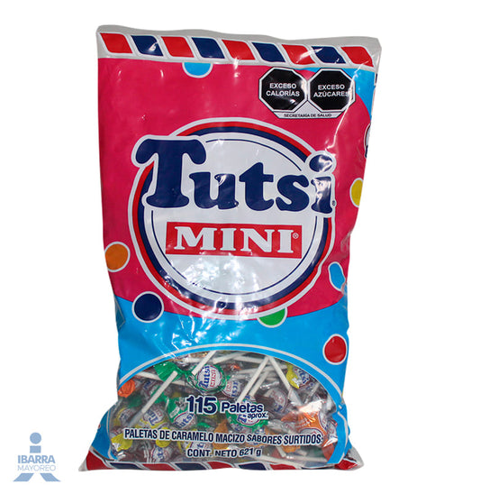 Paleta Tutsi Mini Pop 100 + 4 pzas.
