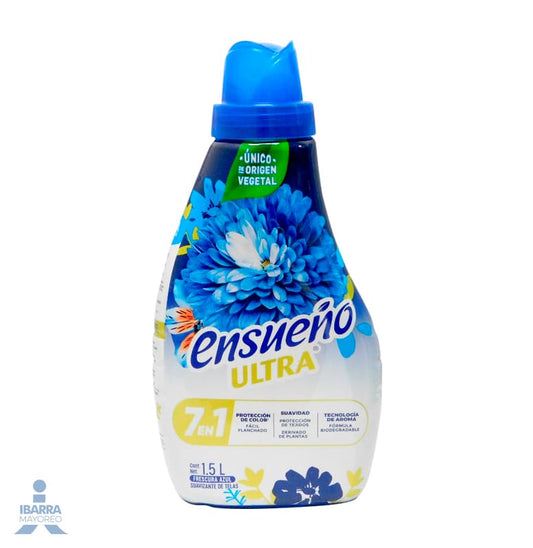 Suavizante Ensueño Ultra Frescura Azul 1.5 L