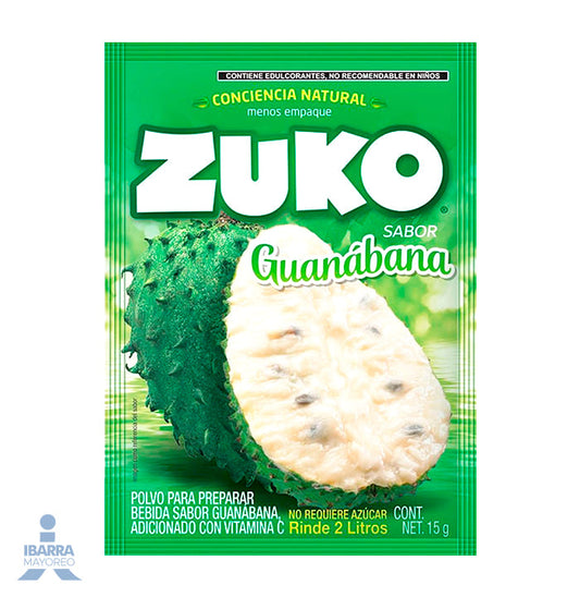 Refresco Zuko Guanábana 15 g