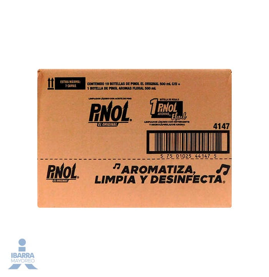 Limpiador Pinol 19/500 ml + 1 Pinol Aromas 500 ml