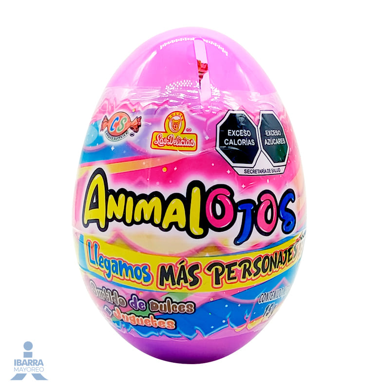 Huevo Las Delicias Animalojos 1 pza.