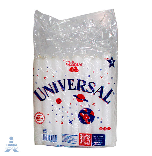 Vela La Gloria Universal 16 pzas.