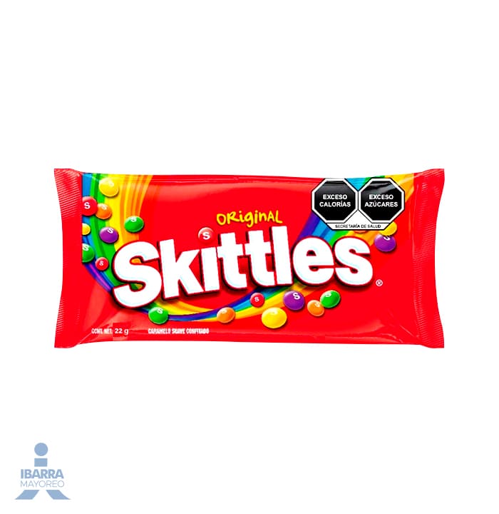 Caramelo Skittles Original 10/22 g