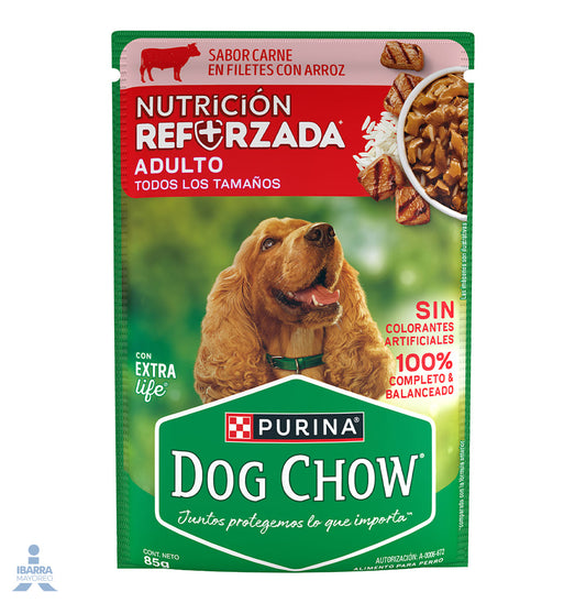 Alimento Purina Dog Chow Adulto Carne 85 g