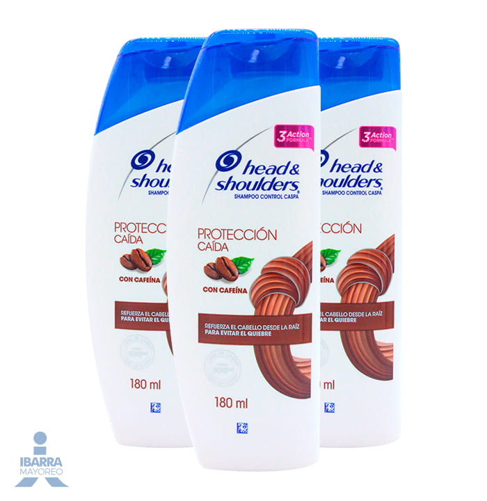 Shampoo Head & Shoulders Protección Caída 180 ml
