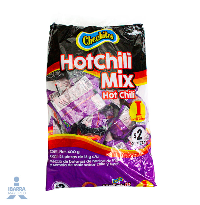 Chechitos Chechi Hot Chili Mix 24 pzas.