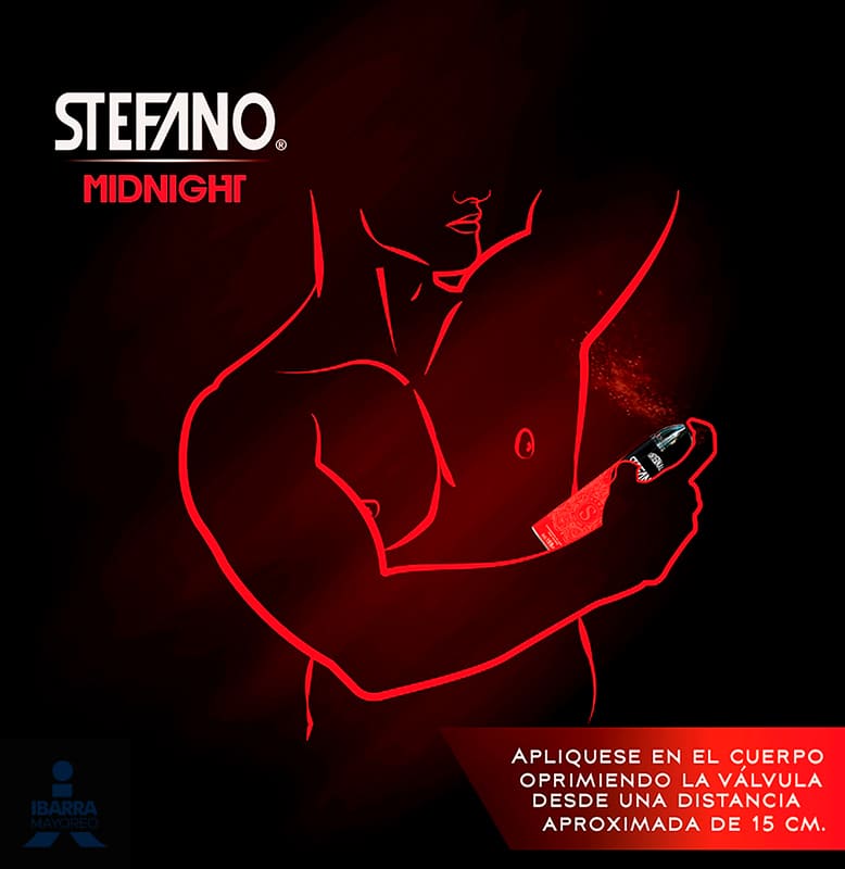 Desodorante Stefano Midnight Aerosol 113 g