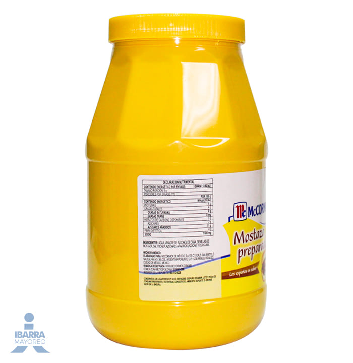 Mostaza McCormick 3.8 kg
