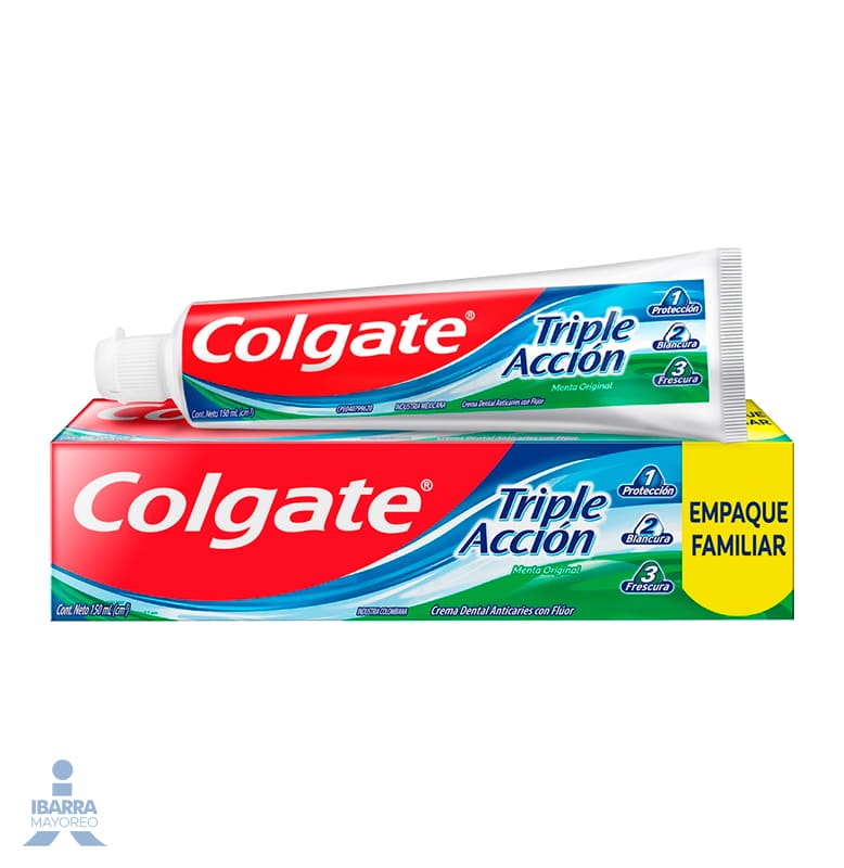 Crema Dental Colgate Triple Acción 150 ml