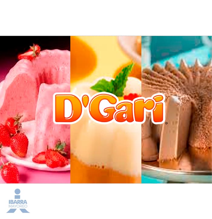 Gelatina D Gari Rompope Leche 120 g