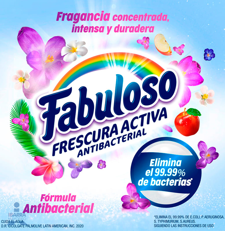 Limpiador Fabuloso Energía Naranja 1 L