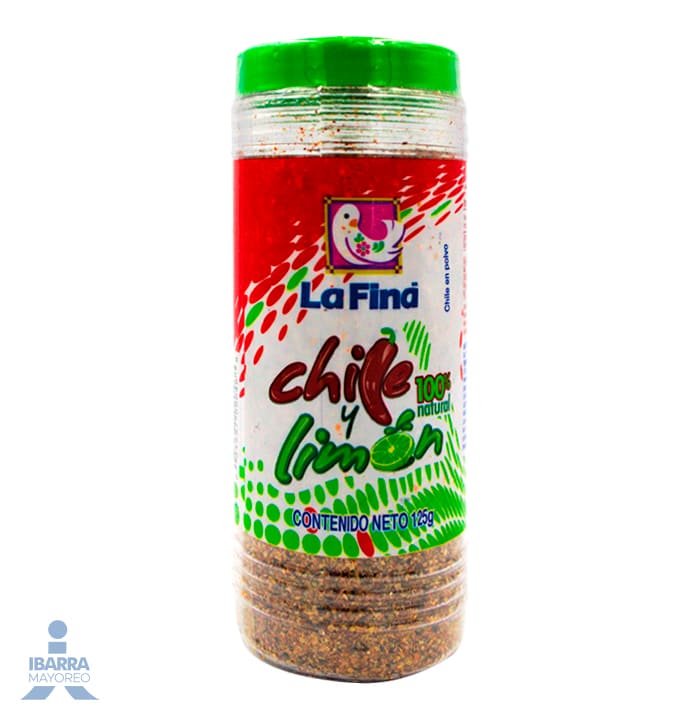 Chile y Limón en Polvo La Fina 125 g