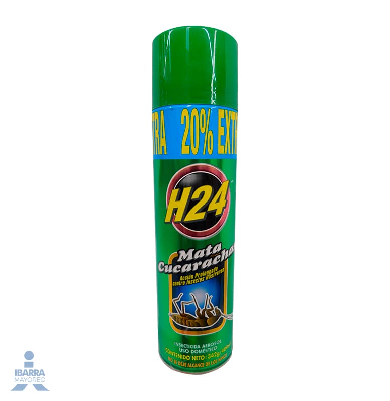 Insecticida H24 Cucarachas Aerosol 285 g
