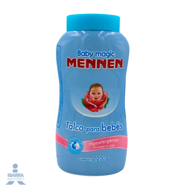 Talco para Bebé Mennen Azul 200 g