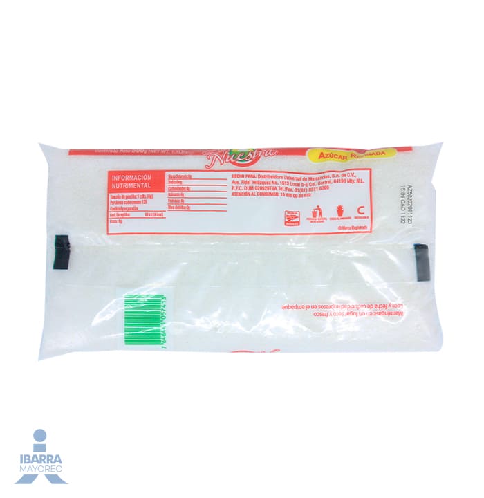 Azúcar Refinada La Nuestra 500 g