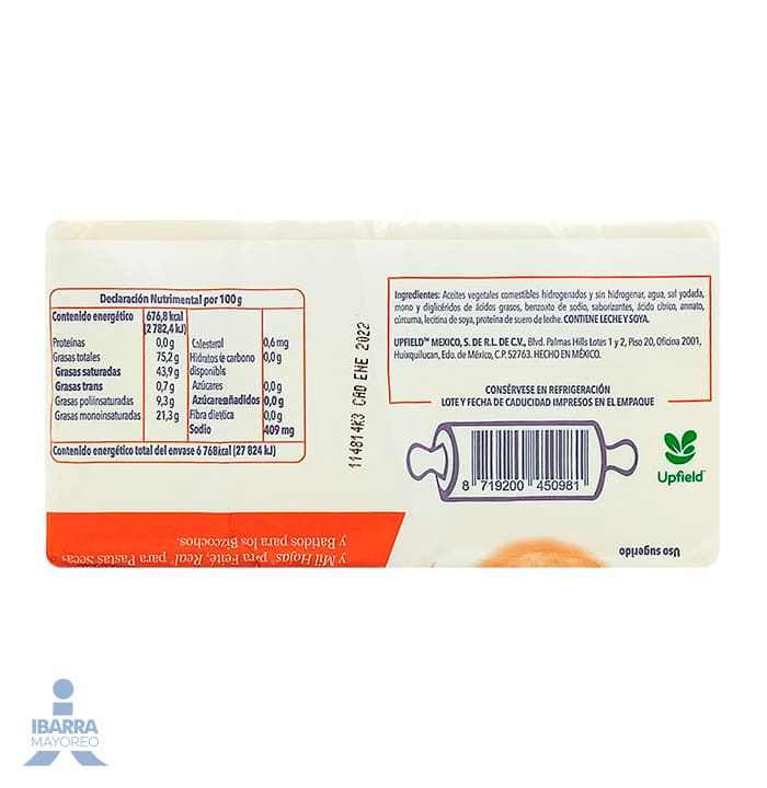 Margarina Carrancedo Hojaldre/Mil Hojas 1 kg