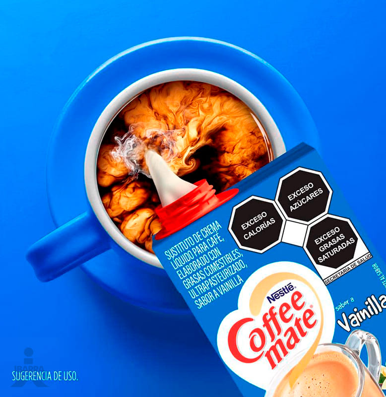 Sustituto de Crema Coffee Mate Vainilla Líquido 530 g