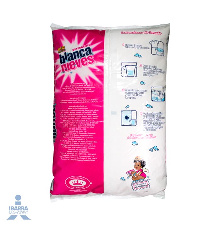 Detergente Blanca Nieves 10 kg