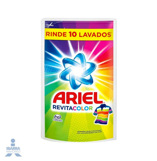 Detergente Líquido Ariel Revitacolor 400 ml