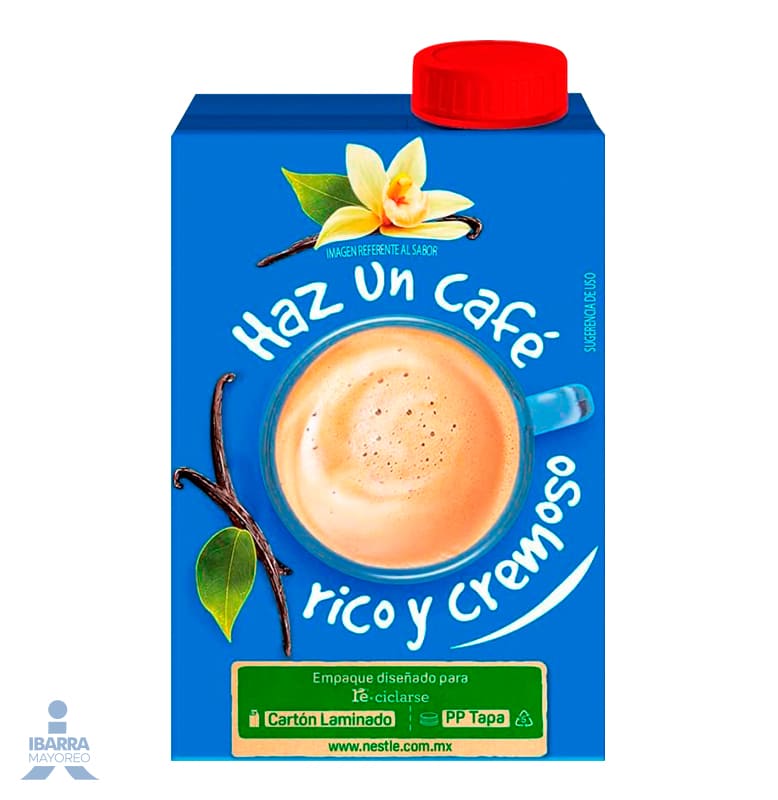 Sustituto de Crema Coffee Mate Vainilla Líquido 530 g