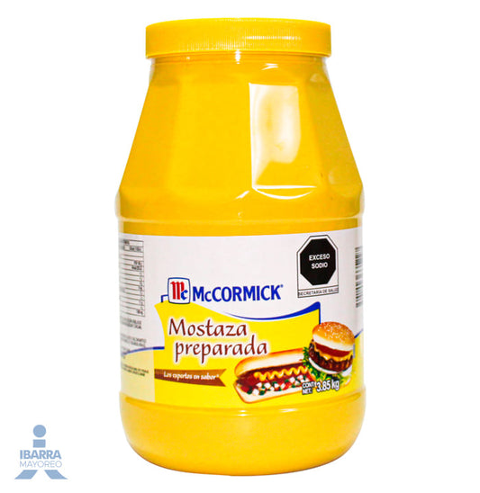 Mostaza McCormick 3.8 kg