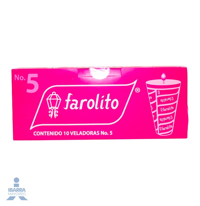 Veladora Profina Farolito no. 5