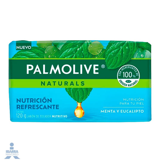 Jabón de Tocador Palmolive Naturals Menta y Eucalipto 120 g