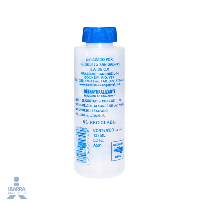 Alcohol El Cisne 75 grados 125 ml