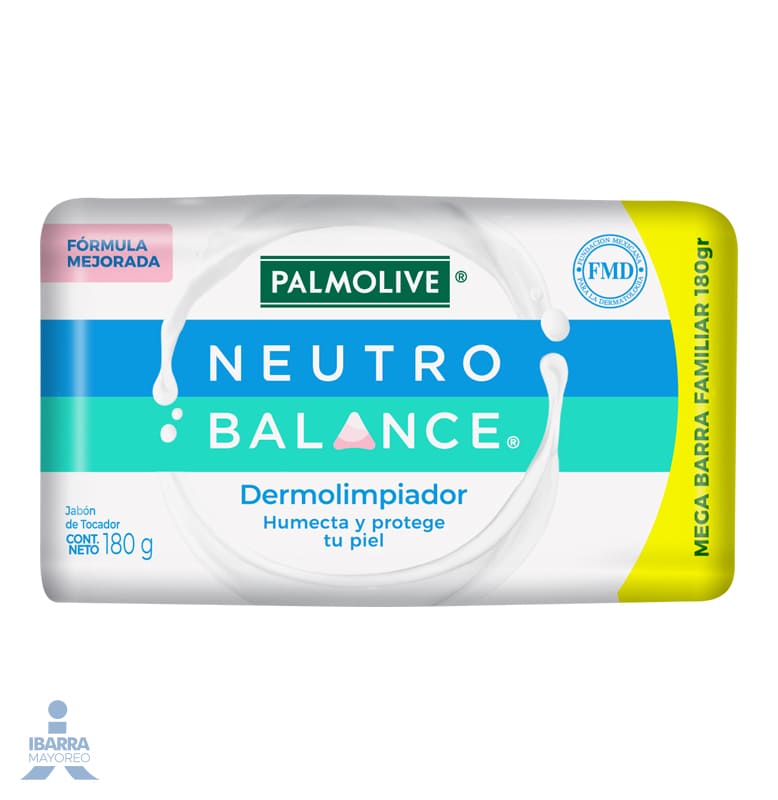 Jabón de tocador Palmolive Neutro Balance Dermolimpiador 180 g