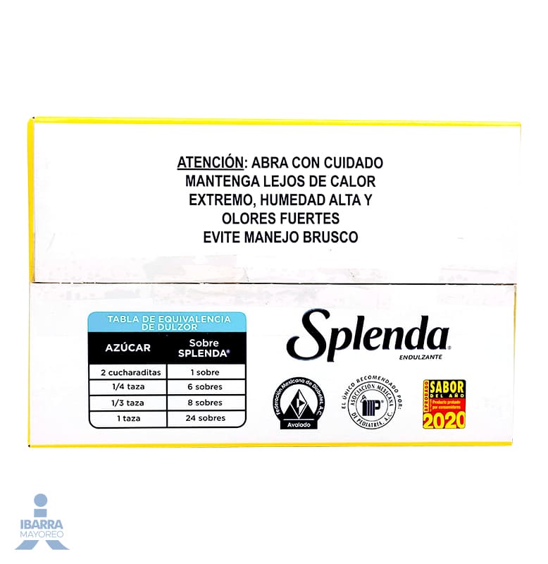 Sustituto de Azúcar Splenda 700 pzas.