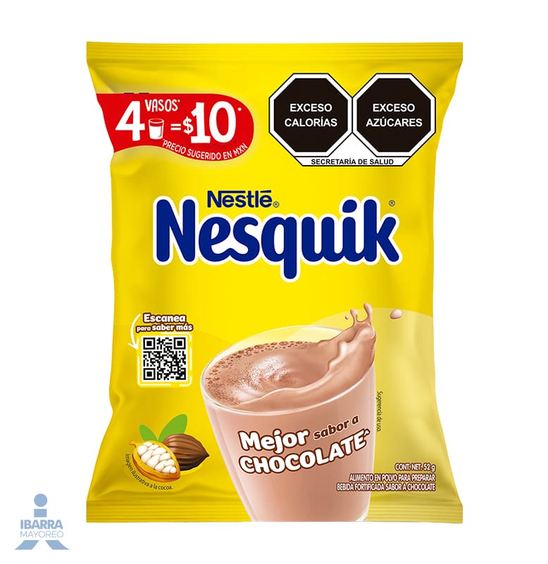 Nesquik Chocolate Bolsa 52 g