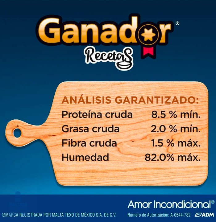 Alimento Ganador Delicias de Pavo 100 g