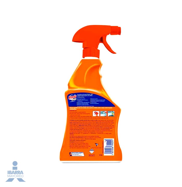 Limpiador Brasso Limón Antigrasa 650 ml