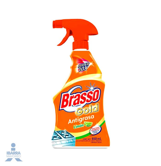 Limpiador Brasso Limón Antigrasa 650 ml