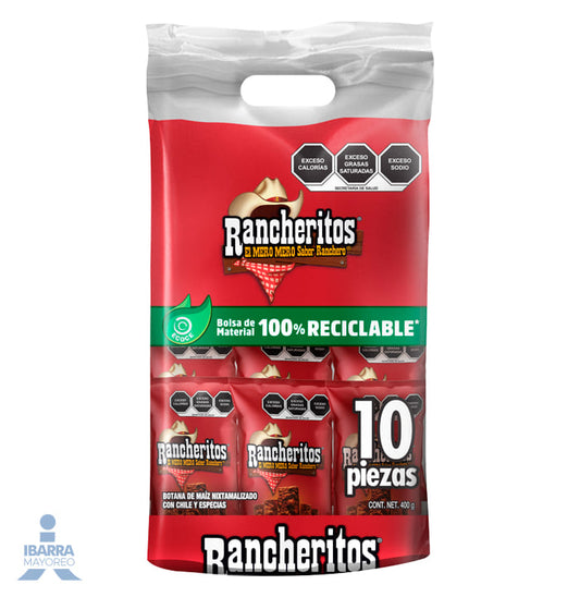 Sabritas Rancheritos 10/40 g