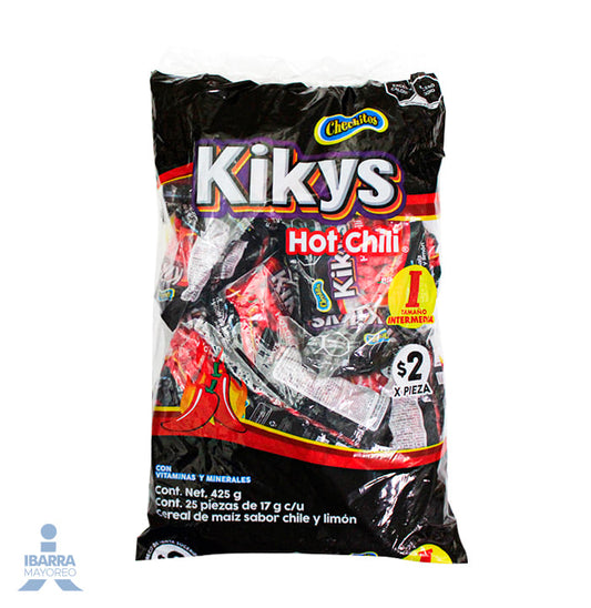 Chechitos Chechi Kikys Hot Chili 24 pzas.