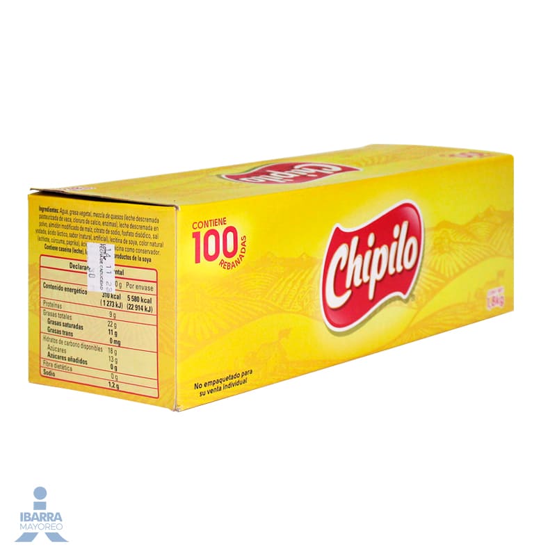Queso Amarillo Rebanado Chipilo 1 kg