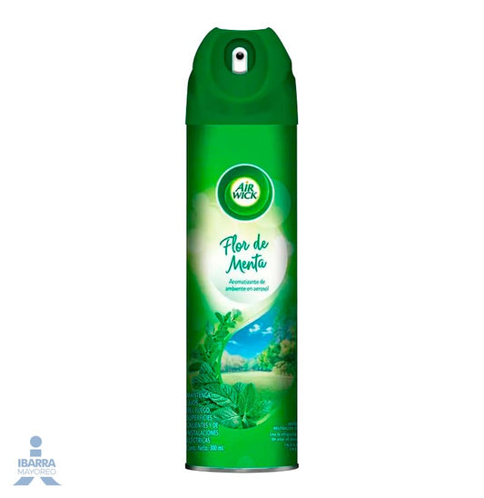 Aromatizante Air Wick Flor de Menta Aerosol 300 g