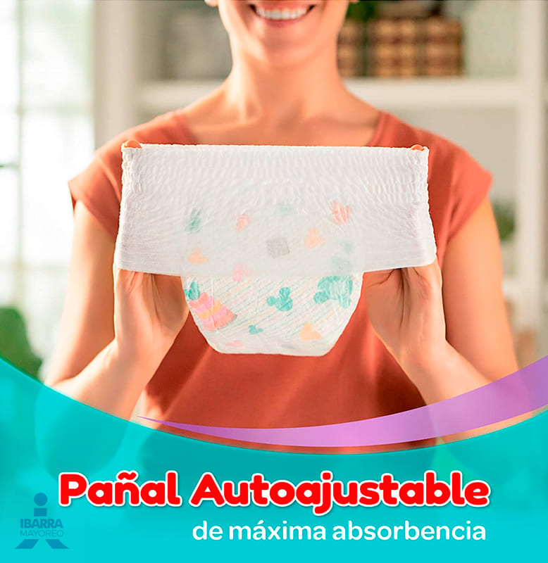 Pañal Huggies All Around Unisex Etapa 6 40 pzas.
