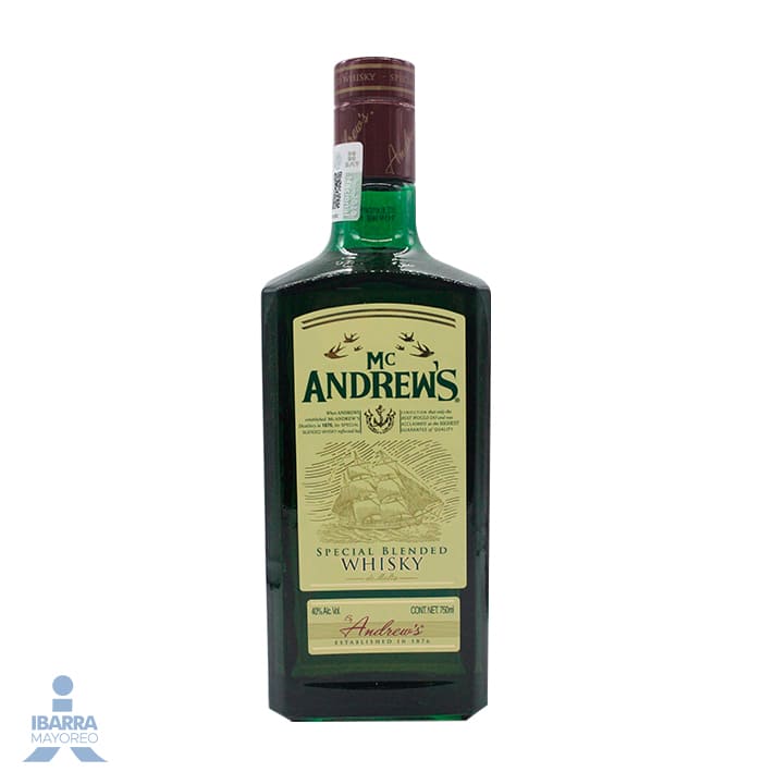 Whisky Mc Andrews 750 ml GRATIS 200 ml