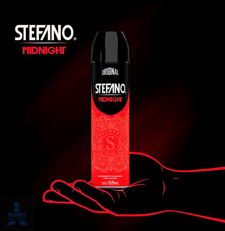Desodorante Stefano Midnight Aerosol 113 g