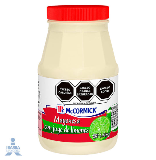 Mayonesa McCormick con Limón 1.4 kg