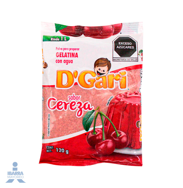 Gelatina D Gari Cereza 120 g