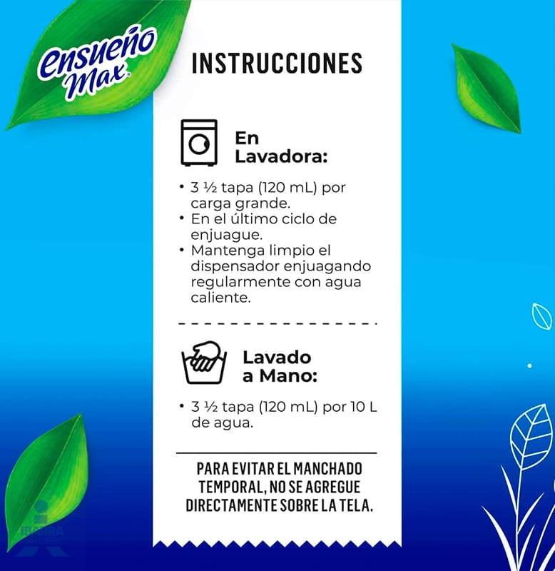 Suavizante Ensueño Max Fresco Verano 850 ml